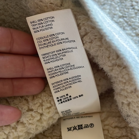 We The Free / Free People Woodlands Sherpa Flannel Plaid Cabin Jacket - Picture 11 of 11